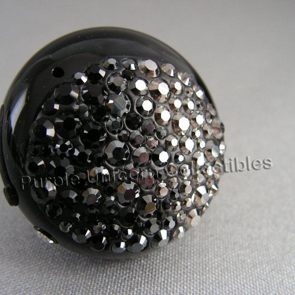 Swarovski Philips Active Crystals Breeze Bluetooth Headset ~ Black - Picture 1 of 5